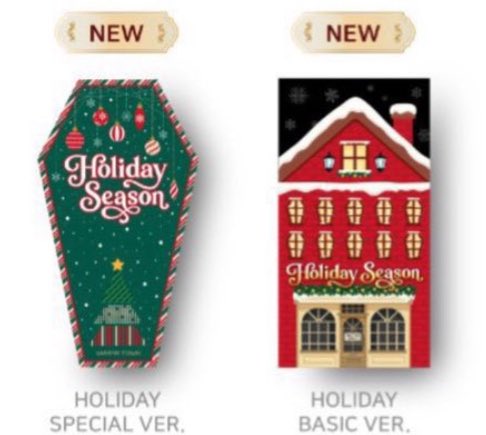 アイドル ENHYPEN HOLIDAY SPECIAL BOX ENHYPEN 2021 HOLIDAY COLLECTION LITTLE WISHES HOLIDAY SPECIAL BOX