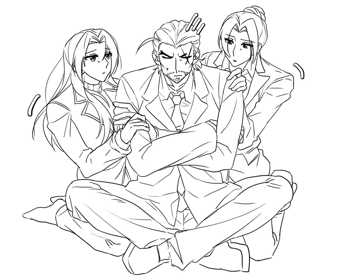 제트친분이 그려주셨는데 저만 보기엔 아까워서 자랑을…^^//