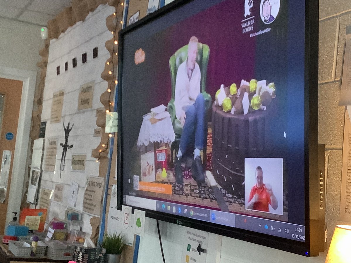 MillbrookWigan_'s tweet image. Celebrating Michael Rosen Poetry Day in Year 5  #readforgood #shareastory #creativeexpression #mbenglish