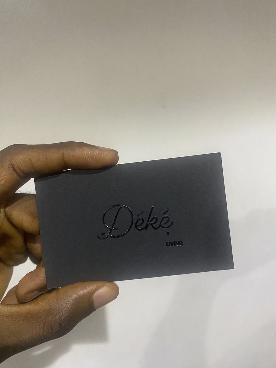 Your business card should speak before you do.

Let’s design and print cards that make every handshake memorable.

DM us to get started today.
#CustomPrinting #theTouchHaus #BrandingNigeria