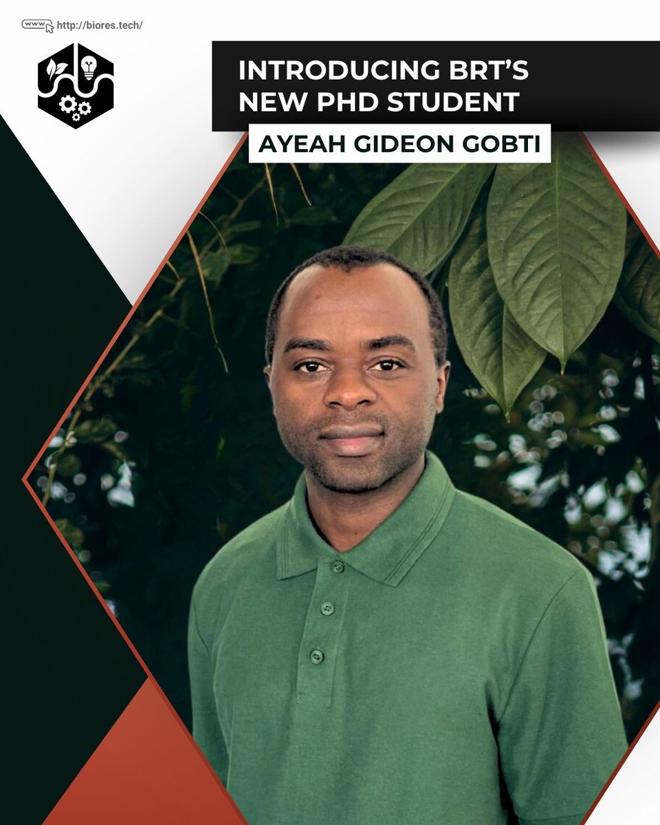 BioRes_Tech's tweet image. 🌿 Introducing #BRT’s New PhD Student!

🔬 Gideon, from #Cameroon, has joined the BRT as a PhD student at @CZUvPraze. Through his work, he aims to understand the potential of #biogas in Cameroon using a #GIS-based multicriteria assessment.

🔗biogas.czu.cz/en/r-19017-tea…