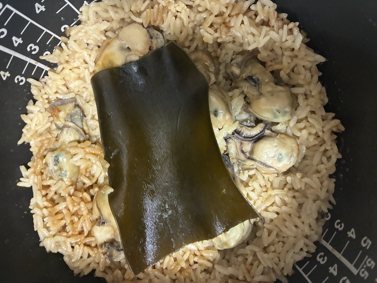 かきご飯
ちょっと醤油が足りなかったかな