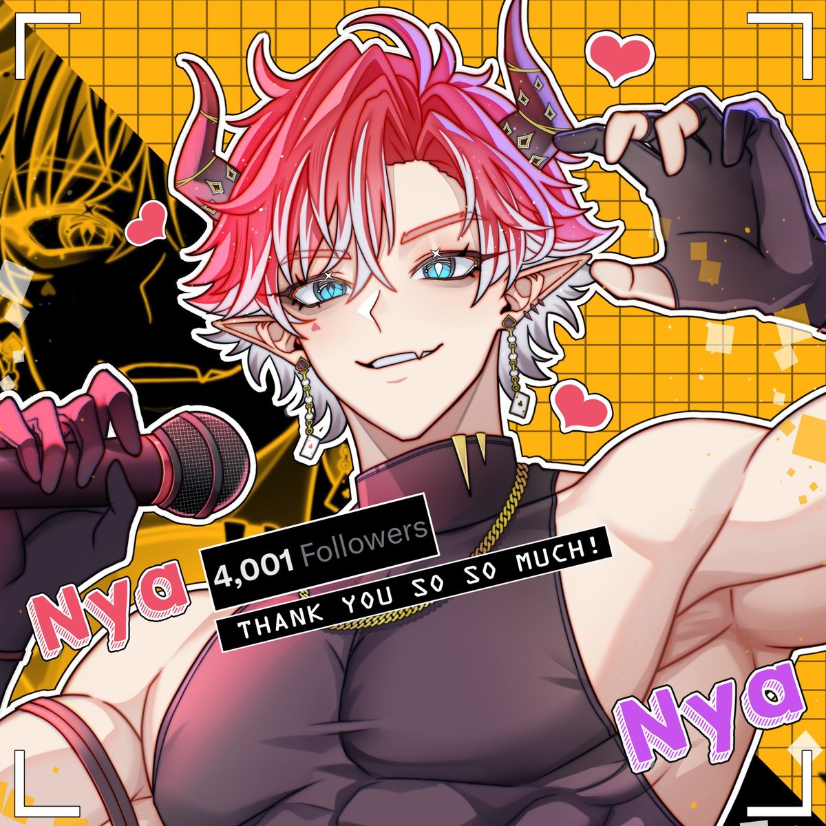 Yippiee, thank you all so much for the 4k!❤️🖤