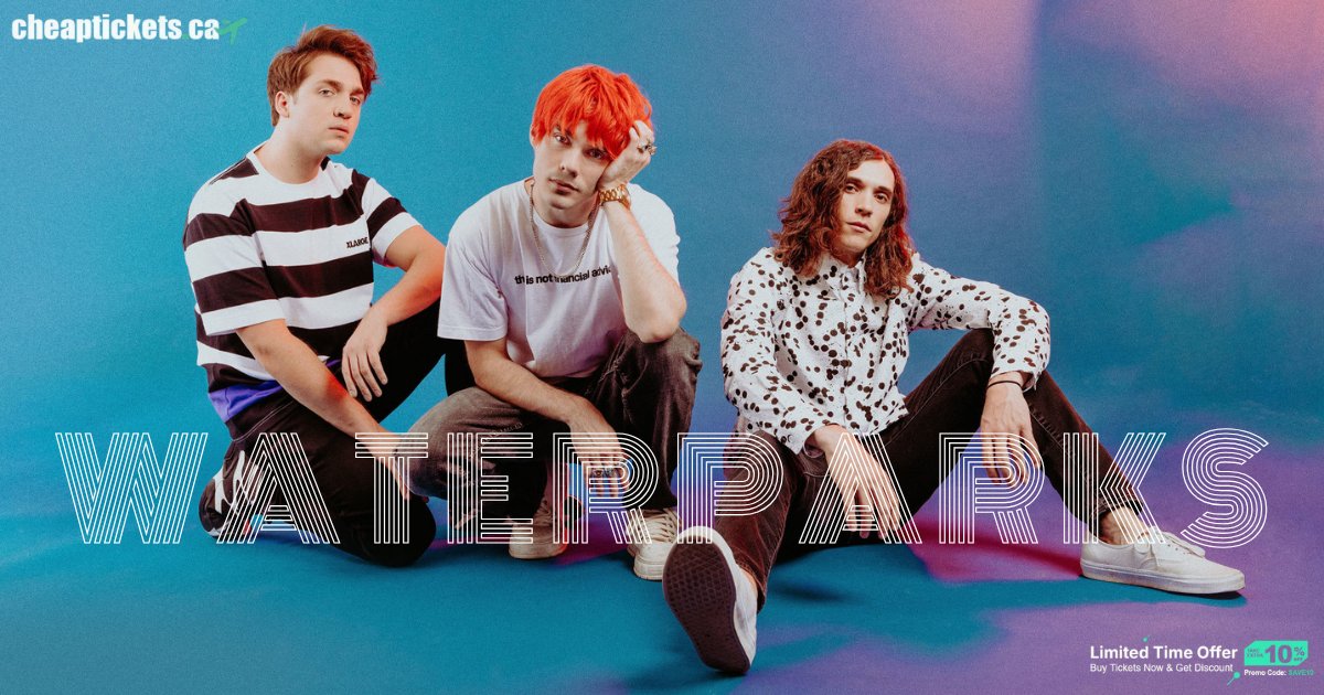 cheaptickes's tweet photo. 🎸 Turn up with #Waterparks live! 💥 High-energy anthems, pop-punk chaos &amp; unforgettable vibes await. Don’t miss it #grabyourtickets now! 🎟️https://t.co/q8emjcoGKY🔥https://t.co/orgkZ0Eig8

Enjoy an extra 10% OFF with promo code: SAVE10
#PopPunk #LiveMusic #ConcertVibes #AltRock https://t.co/YldAEsj5o7