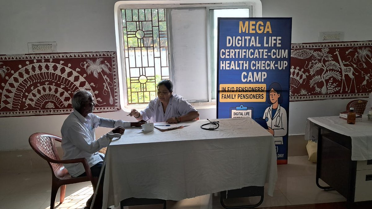 DRMKhurdaRoad's tweet image. Khurda Road Division of ECoR is conducting Mega Camps for Digital Life Certificate Submission &amp;amp; Health Check-Up to facilitate hassle-free submission by Railway Pensioners &amp;amp; Family Pensioners.

#PensionersService #DigitalIndia

#DigitalLifeCertificate #RailwayPensioners