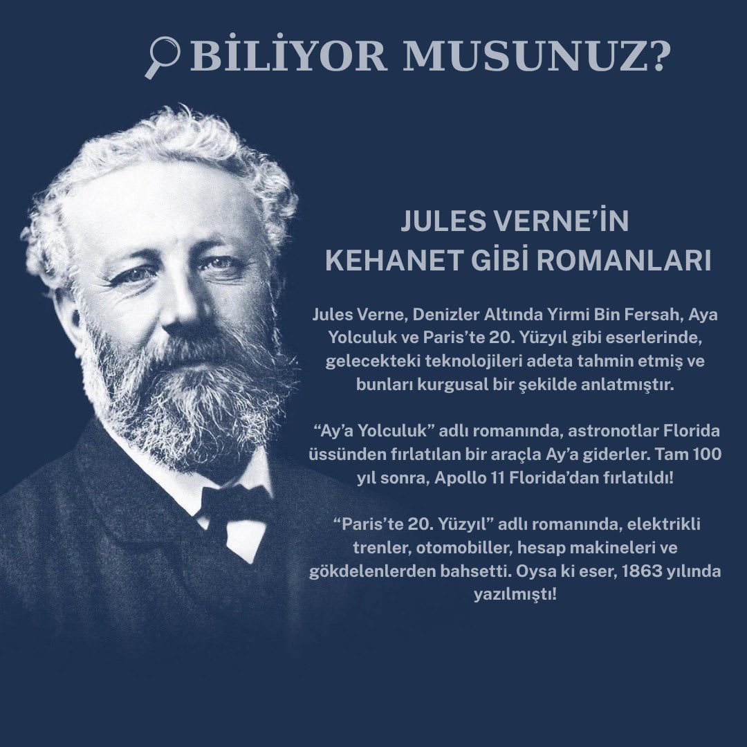 🔎 BİLİYOR MUSUNUZ?

#bilmek #merak #kesif #julesverne #roman #astronat #ayayolculuk #teknoloji̇ #otomobi̇l #tarih #tavsi̇ye #oneri #kitap #tarihi #veritabanı #instagram #öykü #hikaye #okumasalonu #kütüphane #istagood #istanbul #eminönü #library #books #öğren #keşfet