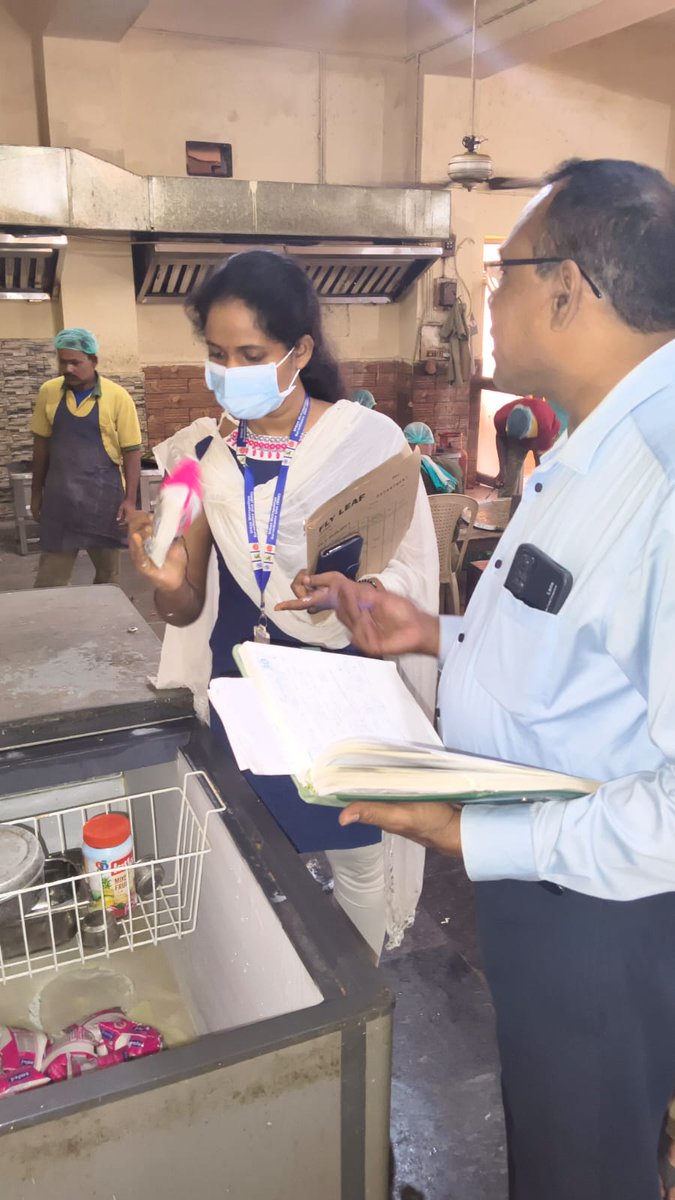A random food inspection was conducted at a government school in Bhubaneswar. The kitchen staff were sensitized on hygiene and food safety practices. Additionally, two water samples were collected to assess and monitor water quality.
#PublicHealth #govtschool #BMC #FoodSafety