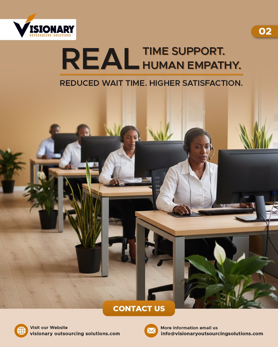 visionary_ltd's tweet image. 🎧𝐈𝐧𝐛𝐨𝐮𝐧𝐝 𝐓𝐡𝐚𝐭 𝐁𝐮𝐢𝐥𝐝𝐬 𝐓𝐫𝐮𝐬𝐭.𝐑𝐞𝐚𝐥 𝐒𝐮𝐩𝐩𝐨𝐫𝐭.𝐑𝐞𝐚𝐥 𝐏𝐞𝐨𝐩𝐥𝐞.
At 𝐕𝐢𝐬𝐢𝐨𝐧𝐚𝐫𝐲,
✔️Strengthen customer relationships through trusted inbound service
✔️Deliver real-time responses with empathy &amp;amp;accuracy

#InboundSupport #VisionaryOutsourcing