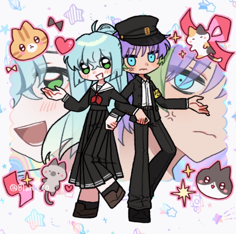 nalaniespinoza2's tweet image. I did Hailey and aarman in picrew #monstersinc #monstersatwork #fanchild #fankid #nextgen