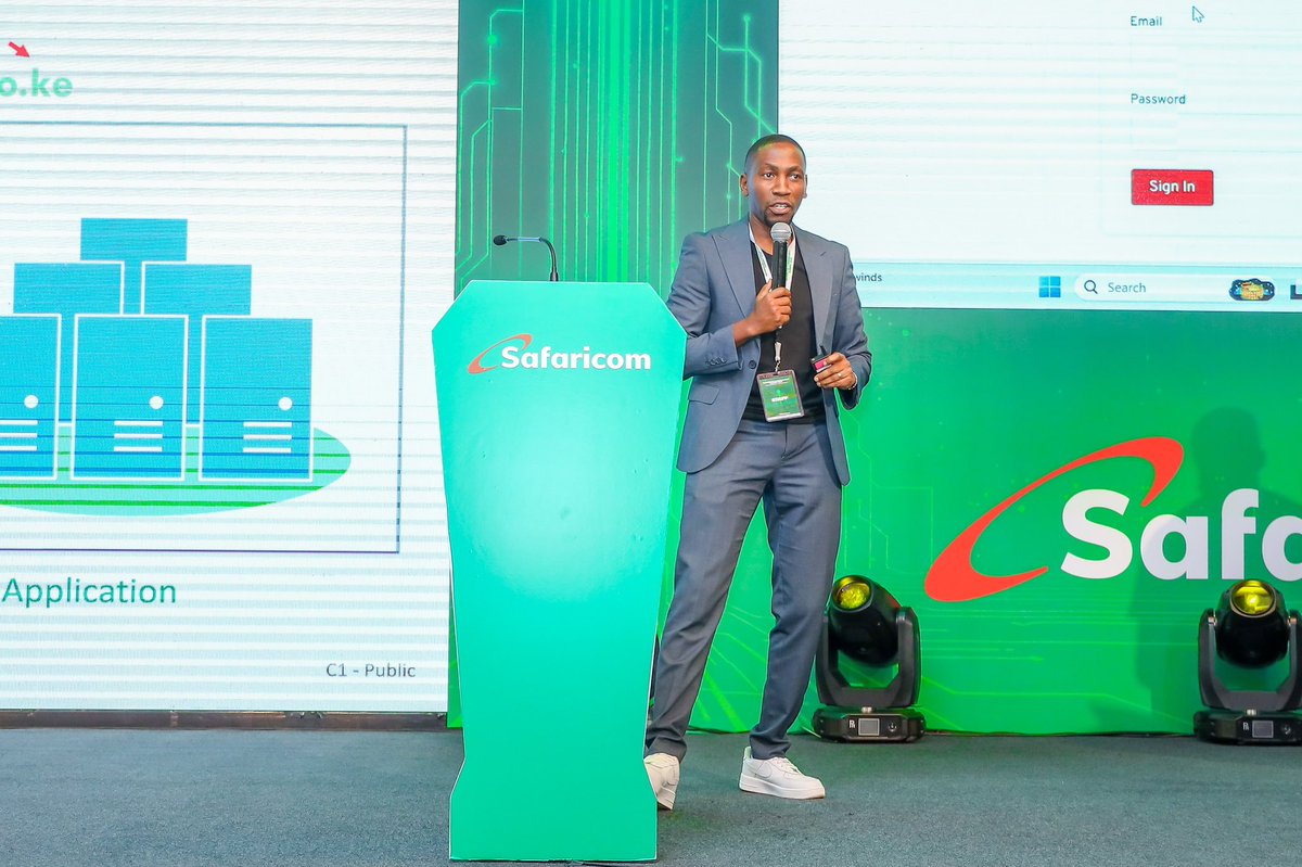 SafaricomPLC's tweet photo. At the #SafaricomCyberSecuritySummit, our Safaricom cybersecurity experts, Christopher Okello, Reuben Waweru , Tukmen Mogoria, Adams Rotich , Eric Angwenyi and Diana Opanga  led an insightful live demo on “Architecting for Enterprise Security and Threats.” 

@Saf_Business 

#SafaricomCybersecuritySummit
#PoweringProgressSecuringGrowth