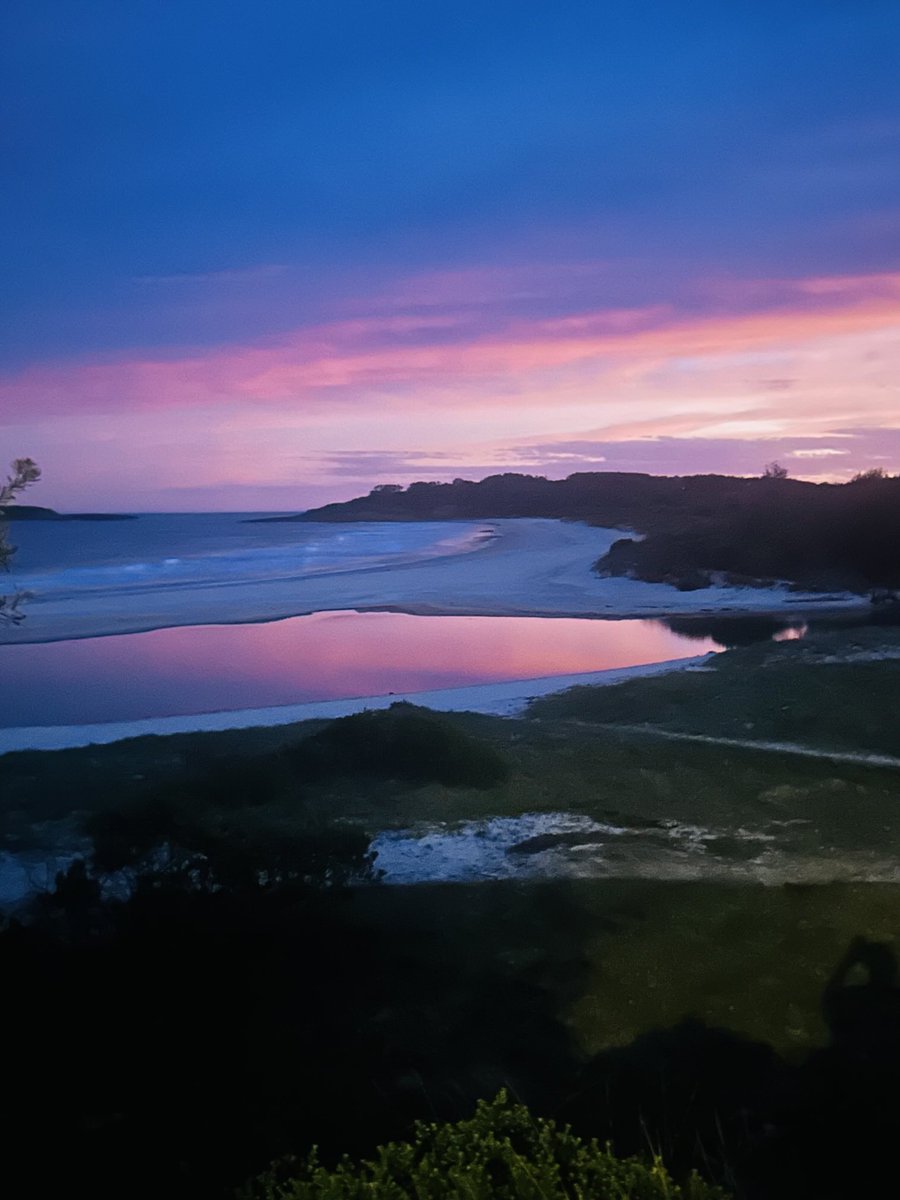 Aurora Australis from Bawley Point NSW South Coast.