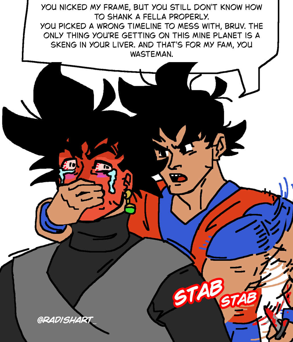 radishart_'s tweet image. Goku black arc if it was good