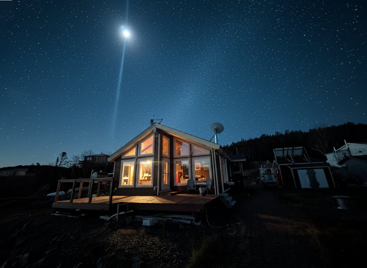 mikep_lbi's tweet image. Good morning friends from our #offgrid home on Little Bay Islands #photography