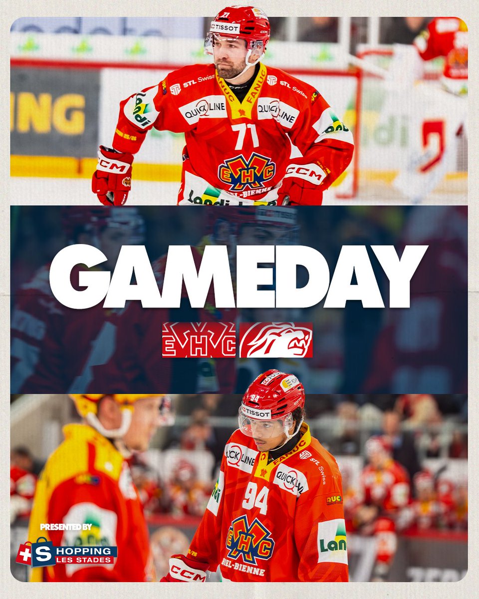 ehcbiel's tweet photo. ๐๐๐ ๐๐๐๐ฌ ๐ฅ
๐ ZSC Lions
โฑ๏ธ19h45
๐๏ธ Tissot Arena
๐๏ธ https://t.co/lEnbIAo5Q0
๐จ Nicht am Spiel? ๐ Gib dein Ticket weiter oder stelle es in den offiziellen Zweitmarkt! ๐ช๐ผ
Gameday presented by https://t.co/3ACdqEDrKQ !
#ehcb #hcbienne #rougeetjaune https://t.co/c5eyPGfpuA