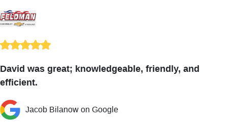 We just received a great review on Google. Thank you Jacob Bilanow!