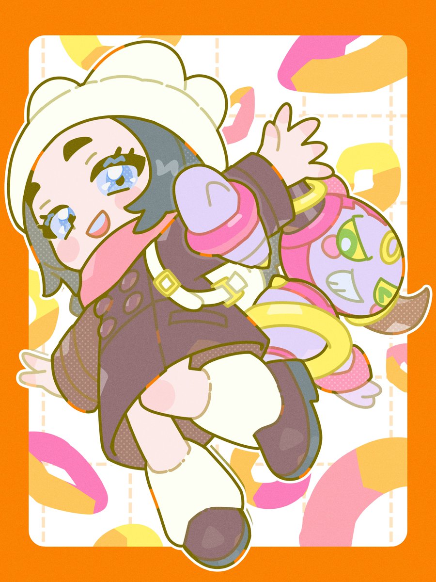 d*4様 276　手描きイラスト　ポケモンZA　アンシャ PokemonLEGENDSZA アンシャちゃん(ラクガキ) - mokurenのイラスト