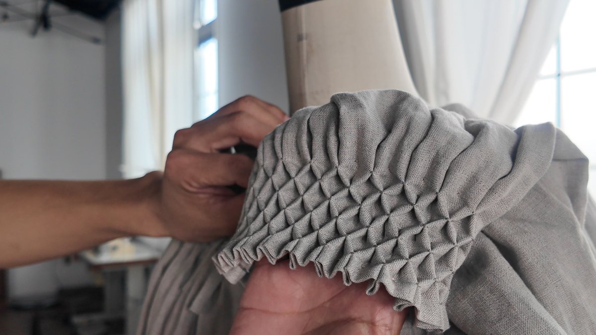 wafu. ワフ ノーカラージャケット ボレロ風 リネン わたぬき服装日本製