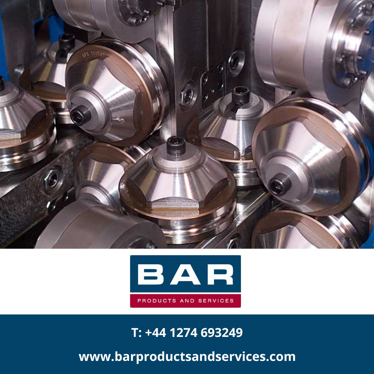 BarProds's tweet image. The Roller Compaction System we manufacture provides a very effective means for strand compaction, particularly for high tensile strength products, and has been updated to include a four-way manifold to enable a setup time of 20 minutes.
barproductsandservices.com/compaction-uni… 
#tooling #metal