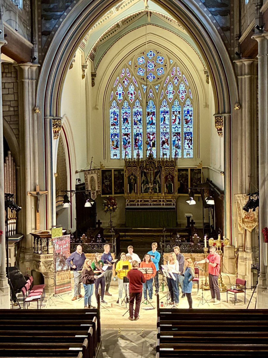 BathStMaryMusic's tweet photo. We’re loving the @bathmozartfest this week at St Mary’s 
Last night we hosted the sublime @TenebraeChoir and today we have @CastalianQtet 

Tickets from @bathboxoffice https://t.co/ZBvB3FiGpS
