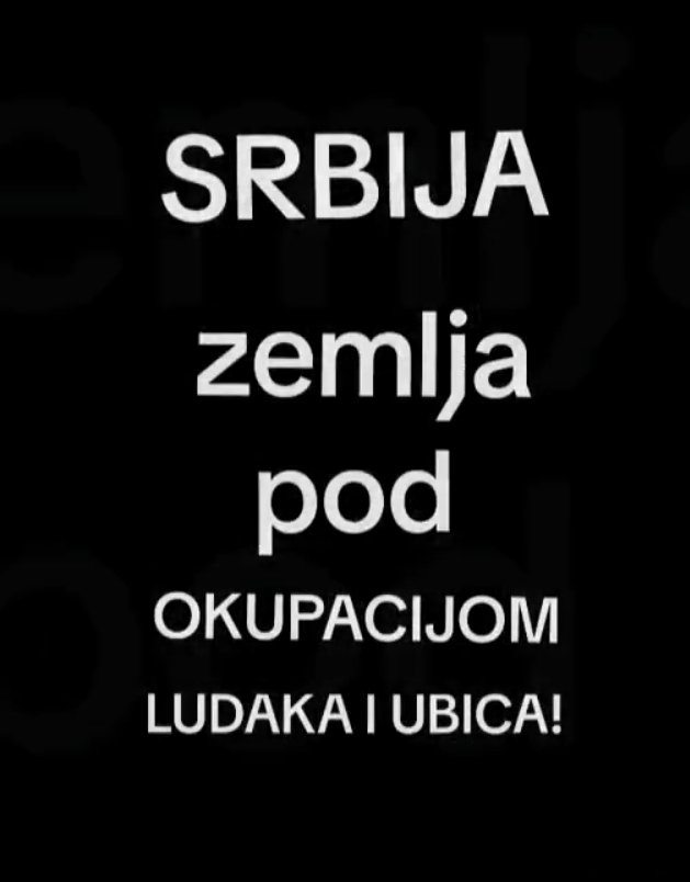 Izdali su nas svi koje plaćamo i hranimo: crkva, sudstvo, vojska, policija, političari. . . .