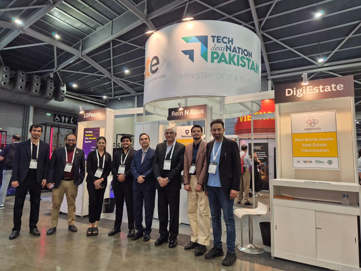 Pakistan at Singapore FinTech Festival 2025!

Five innovative Pakistani startups are proudly showcasing their FinTech solutions at the Singapore FinTech Festival 2025, which kicked off today. The Pakistan Pavilion was inaugurated by the Deputy High Commissioner of Pakistan Mr.