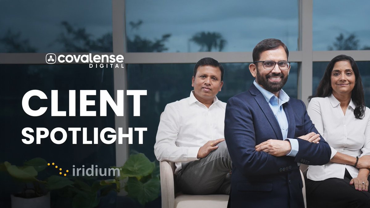 Covalensedigi's tweet photo. 6 weeks → 1 week. #Zerodowntime
@IridiumComm transformed 12 years of #BSSOSS with Csmart #DigitalBSS: 
✅ 6x faster TTM 
✅ B2B2X onboarding
✅ $1B-ready infrastructure
Watch our CEO with Iridium leadership: https://t.co/UZ9piQcZ1K
#satellitecommunications #DigitalTransformation https://t.co/oZbKiDjsVA