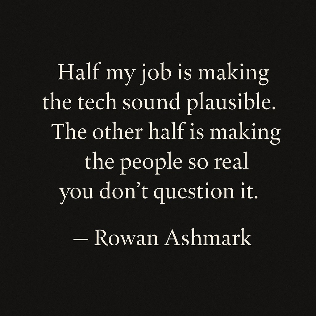 Rowan_Ashmark's tweet photo. Working on the final edits to The Orphan later — rescue scenes and bad lighting.

#AmWriting #SciFiWriters https://t.co/1zCDse18Yt