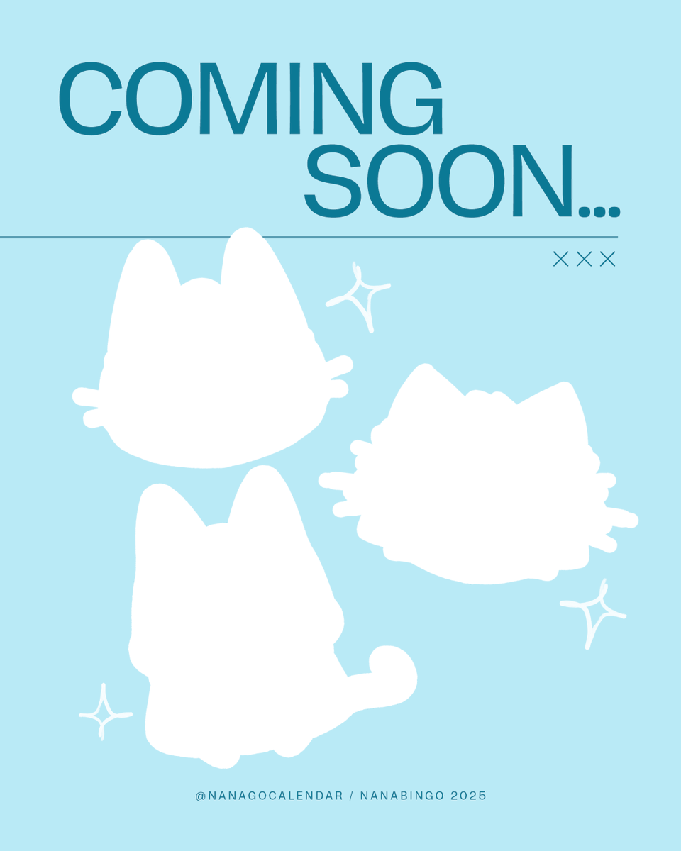 The posting period for NanaBinGo 2025 is just around the corner, starting on Dec 1! We've got a little treat coming soon that'll make you feel like the cat that got the cream... Stay tuned for the reveal! #nanago #gonana #七五 #五七 #jjk