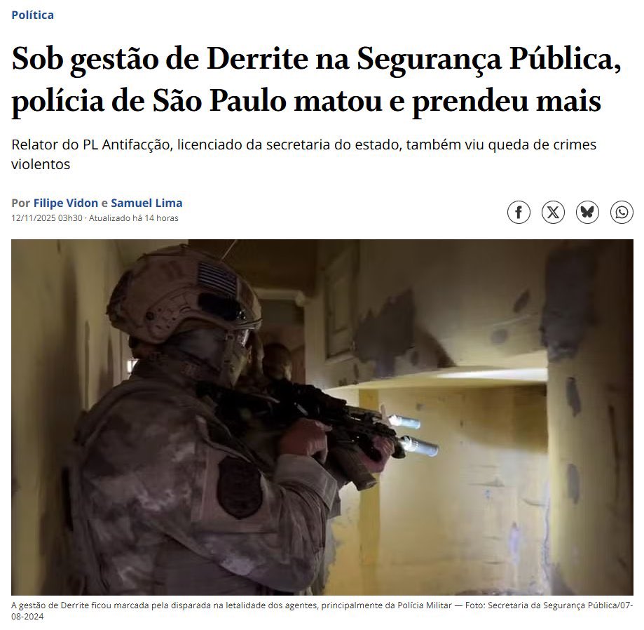 Parabéns <a href="/DerriteSP/">Guilherme Derrite</a> !