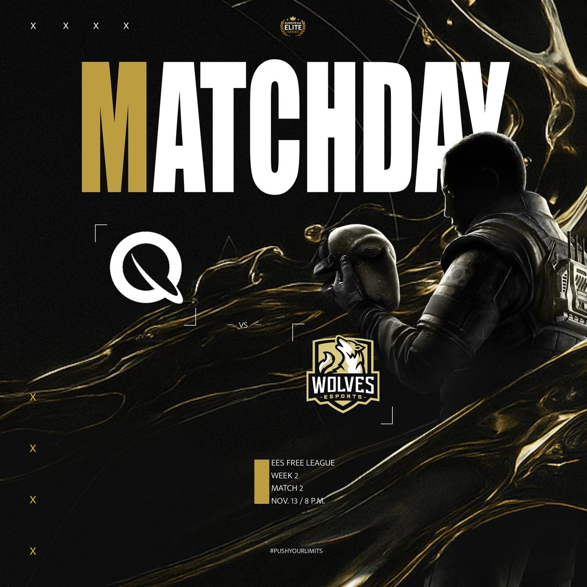 On #matchday 2 , our players will face the team from <a href="/wolves_esports/">Wolves Esports</a> today.
A second victory must be secured! 🥊

Lineup:
👤 <a href="/Schildiiiiii/">SchildiiIMPULSE</a> 
👤 <a href="/CrygonHimself/">Crygon |IMPULSE</a> 
👤 <a href="/Peakinh/">Peakinh | Impulse</a> 
👤 <a href="/YxshiASTRO/">Yxshi | IMPULSE</a> 
👤 <a href="/qBlanki/">Mika</a> 

#pushyourlimits
<a href="/EuroEliteSeries/">European Elite Series</a> 
#RainbowSixSiege #glhf #gameday