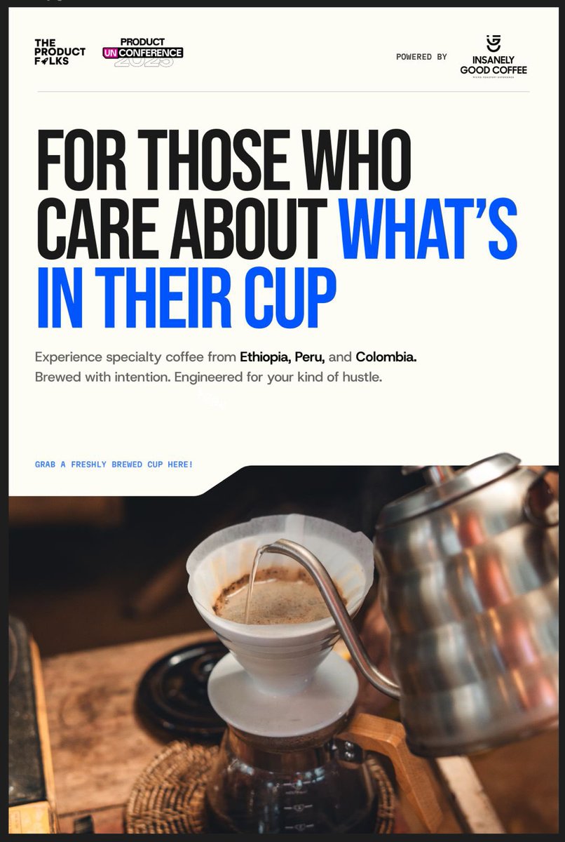 toadityakumar's tweet photo. In Bengaluru for the Unconference event on Saturday. If you are dropping by, come say—  hello at the event and we’ll brew some amazing coffee together! https://t.co/ZJQr8Lbz1d