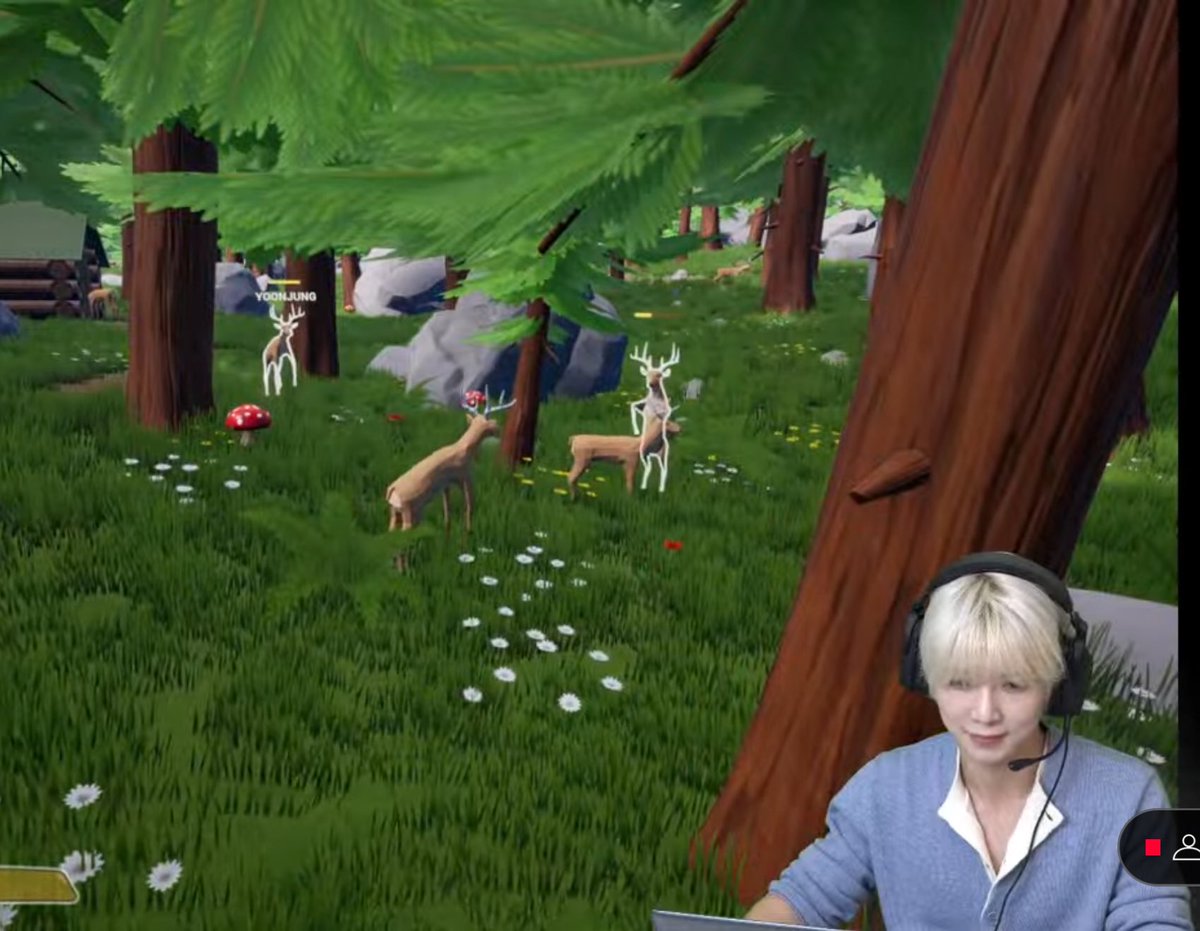 he is finally assimilating with his correct animal representation… a deer