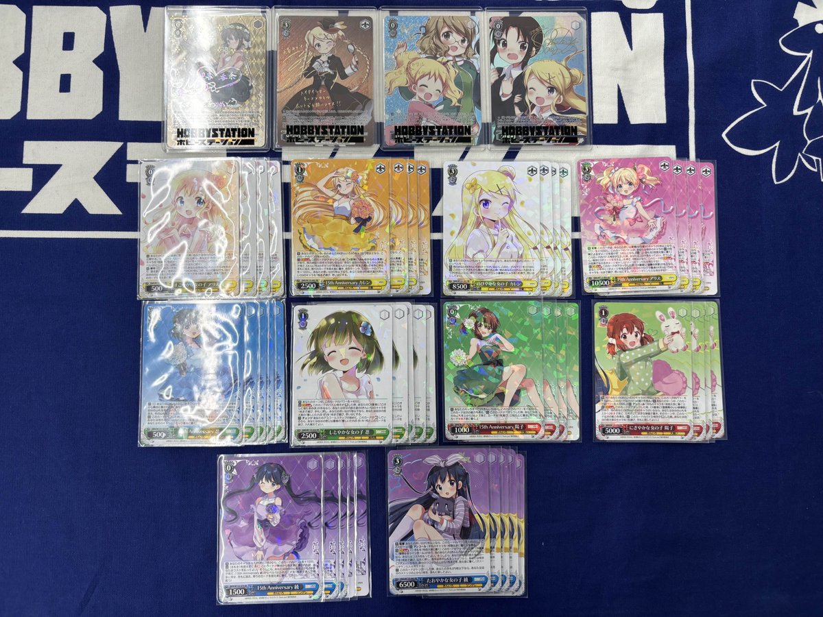 ヴァイスシュヴァルツ】#藤ホビWS販売情報 きんいろモザイクシングル 