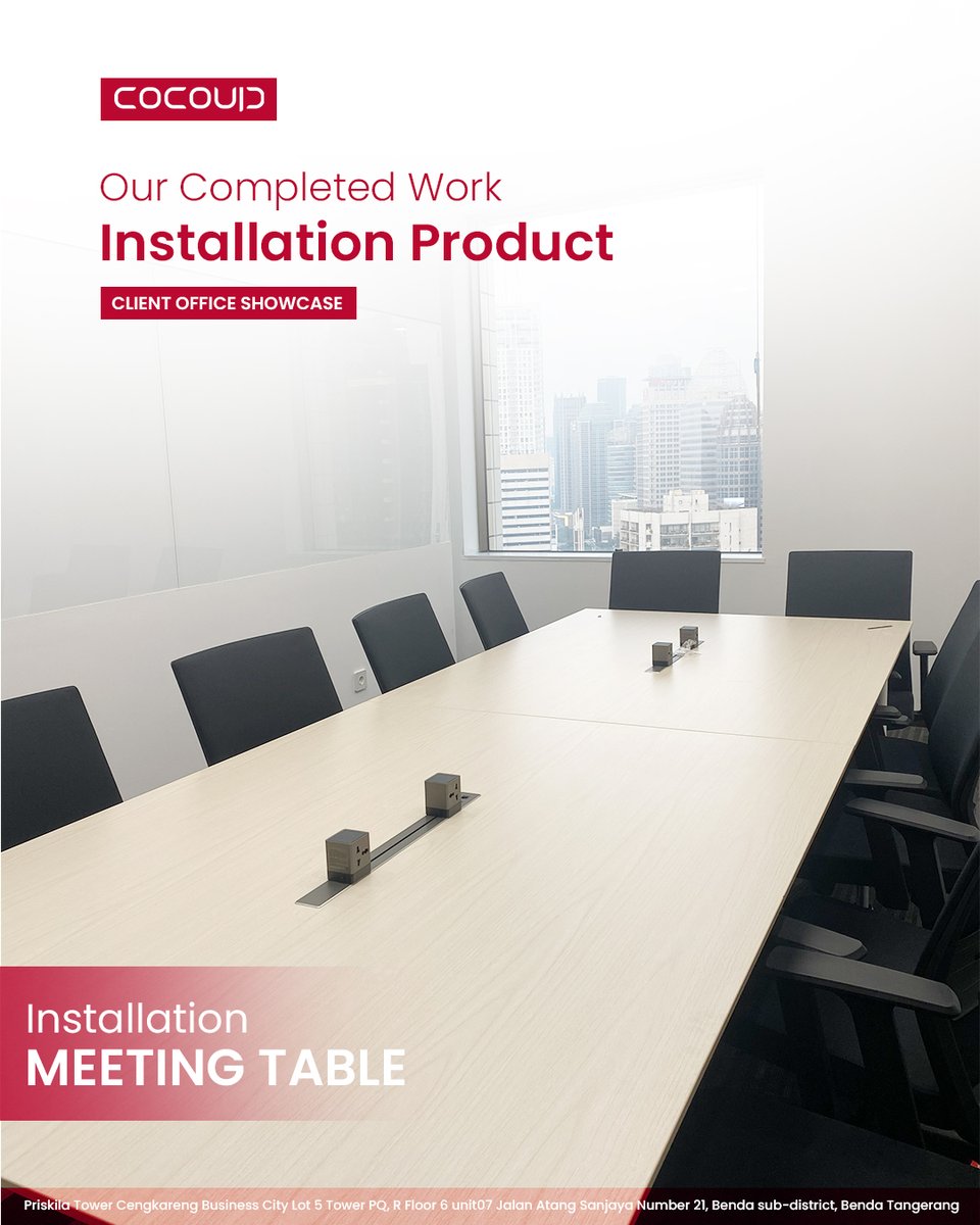 cocoupfurniture's tweet image. Proyek terbaru selesai dengan sempurna! 💼
Setiap tahap, dari konsep hingga instalasi, dikerjakan dengan ketelitian dan dedikasi tinggi.
Ingin ruang kerja seperti ini juga? DM kami atau kunjungi showroom kami hari ini 👋
#cocoupfurniturekantor #modernworkspace #officefurniture