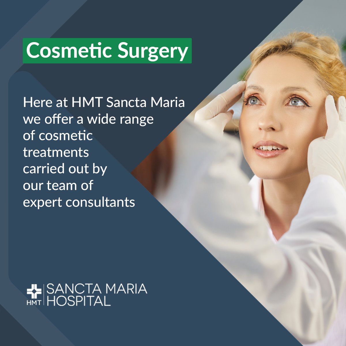 HMTSanctaMaria's tweet image. Are you thinking about the possibility of cosmetic surgery?

Here at HMT Sancta Maria, we offer a wide range of cosmetic treatments carried out by our team of expert consultants.

To find out more head to our website hmtsanctamaria.org 🔗

#CosmeticSurgery