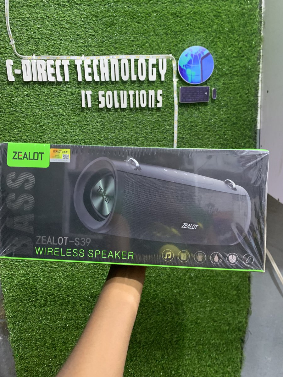 c_directtech's tweet image. 🔥Feel the ZEALOT Speaker! 🔥Turn every moment into party with powerful sound and deep Bass that shake the room! #fypシ  #gadget #speak