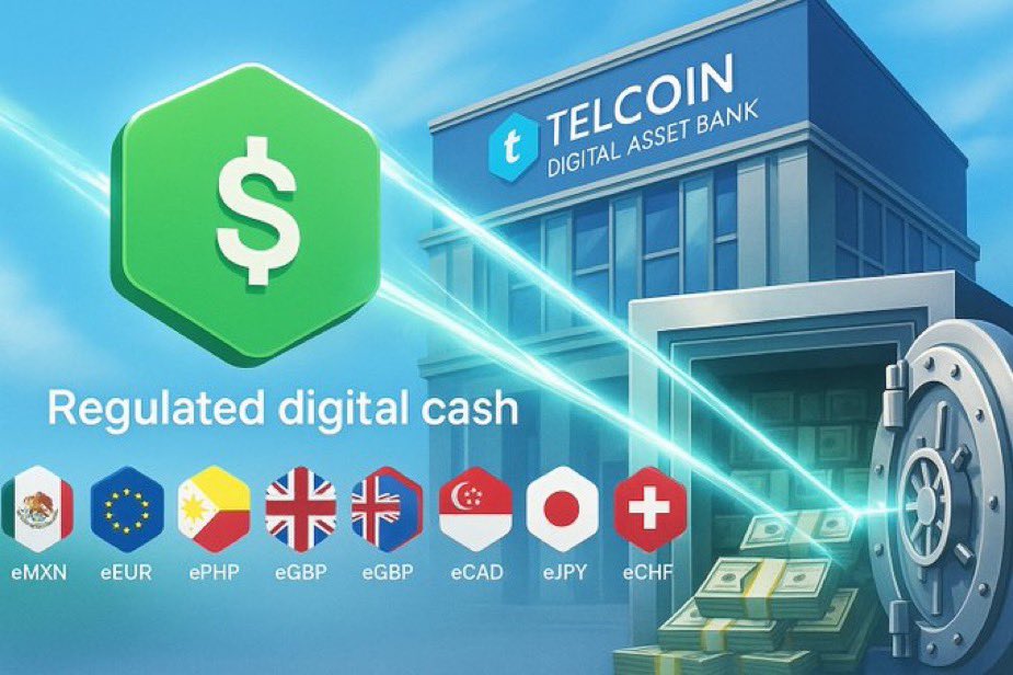 CCribz's tweet photo. $TEL | @telcoin
The blueprint for ‘how-to-build’ a real crypto & blockchain company:
🏦First ever -approved- digital assets bank in the US
🏗️Years of hard work, preparation. No hype, just truly building.
♟️Only @GSMA blockchain partner + helped writing the worldwide stablecoin infrastructure rails for Mobile Network Operators
⚖️Holding multiple licenses such as the @MAS license for being money transmitter (hardest license in the world)
🌎Offices & employees settled around the globe, 24/7 customer care with @telcoinhelp
🔜MiCa license (Europe) inbound
💰Dozens of MNO’s about to join the Telcoin Network (launching this Q4 or max Q1 2026)
📱Telcoin app V5 about to be released, meaning a full financial & banking services stack unloaded
💱Multiple Stablecoins will be rolled out in various countries/jurisdictions (all 1:1 backed)
