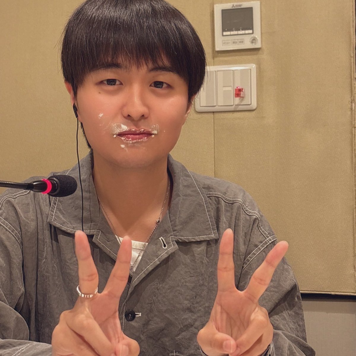 masaya_miyazaki's tweet photo. SSR［顔面クリームいせゆー✨］ https://t.co/OE9nv459y4