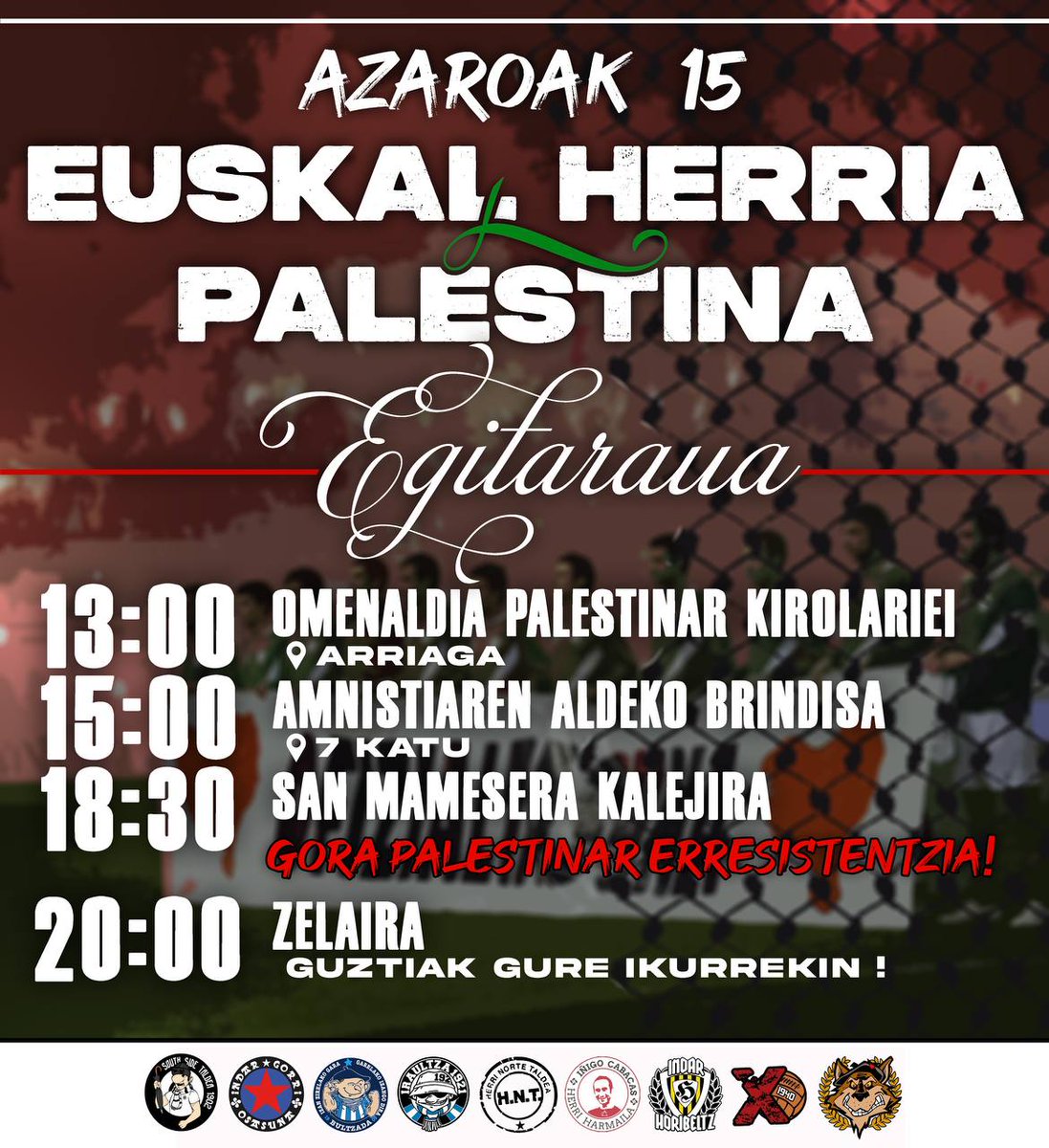 ICHHarmaila's tweet image. Larunbateko egitaraua!