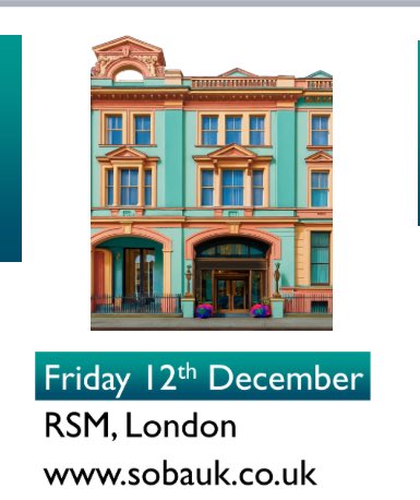 Admckdoc's tweet image. The @SOBAuk WSM is fast approaching so get those abstracts in and maybe present your work at this truly incredible conference*

sobauk.co.uk/wsm-2025-abstr…

*it’s true because I said so!