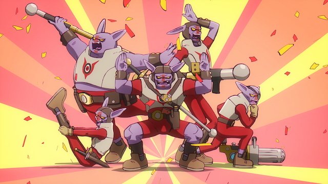 oranigenklwoo's tweet image. DAIMAで出てきたこいつら多分ギニュー特戦隊のオマージュのつもりやったんやろうけどギニュー特戦隊の魅力を何一つ捉えてなくて正直がっかりやった