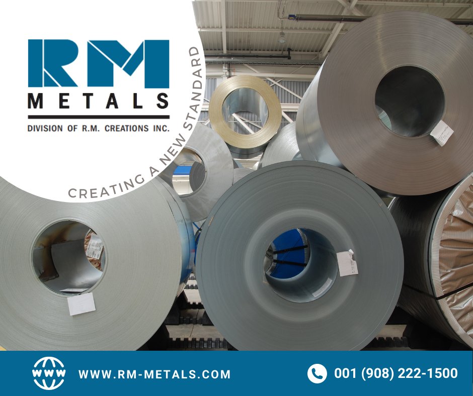 At RM Metals, we pride ourselves on being both competitive and reliable. Our diversity allows us to provide a wide range of stainless steel products and services to meet your specific needs.

Visit our website at rm-metals.com