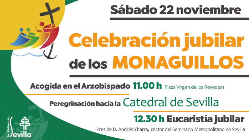 El <a href="/MenorSev/">Seminario Menor en Familia</a> y <a href="/PVsevilla/">Pastoral Vocacional Sevilla</a> convocan a todos los monaguillos de la Archidiócesis de Sevilla a participar en la celebración jubilar del 22 de noviembre en la <a href="/CatedraldeSev/">Catedral de Sevilla Oficial</a> 🙏 archisevilla.org/celebracion-ju…