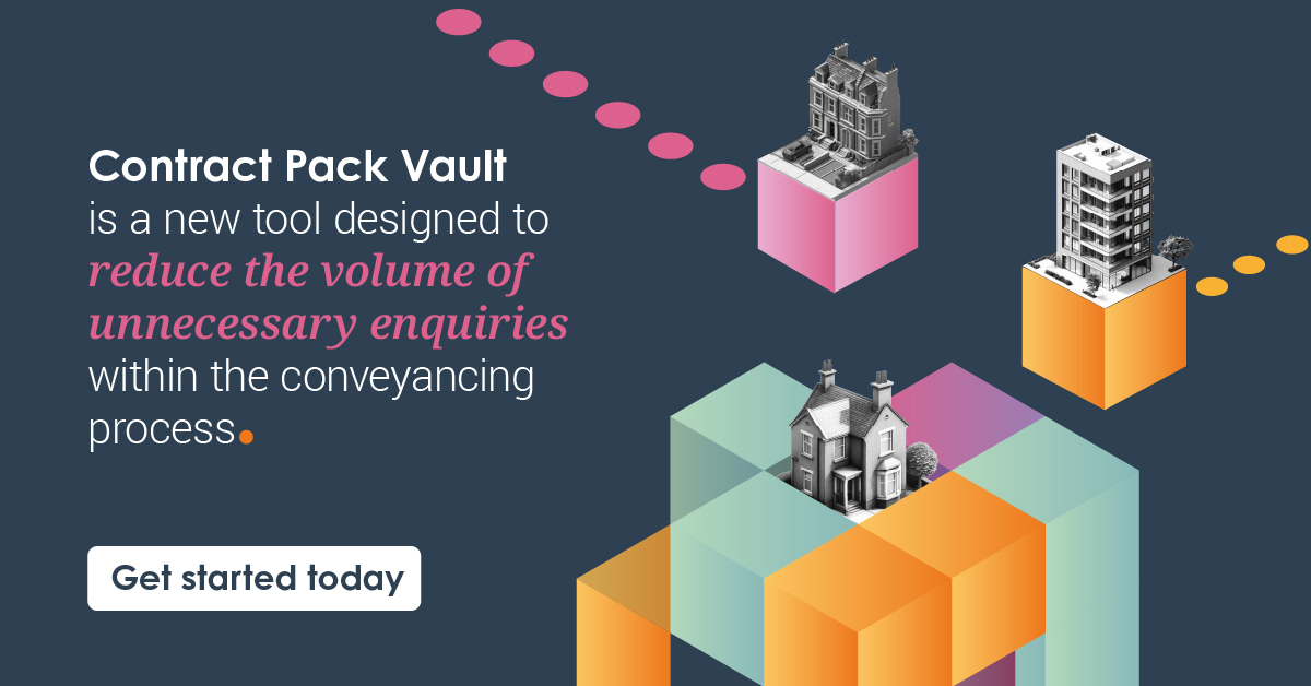 ▶️Looking for an end to unnecessary additional enquiries?

Simply tell #ContractPackVault about the transaction, drop in the documents you need to send to the buyer, and each document is checked, prompting you if anything is missing. 

➡️ Find out more &gt; hubs.la/Q03SN10s0