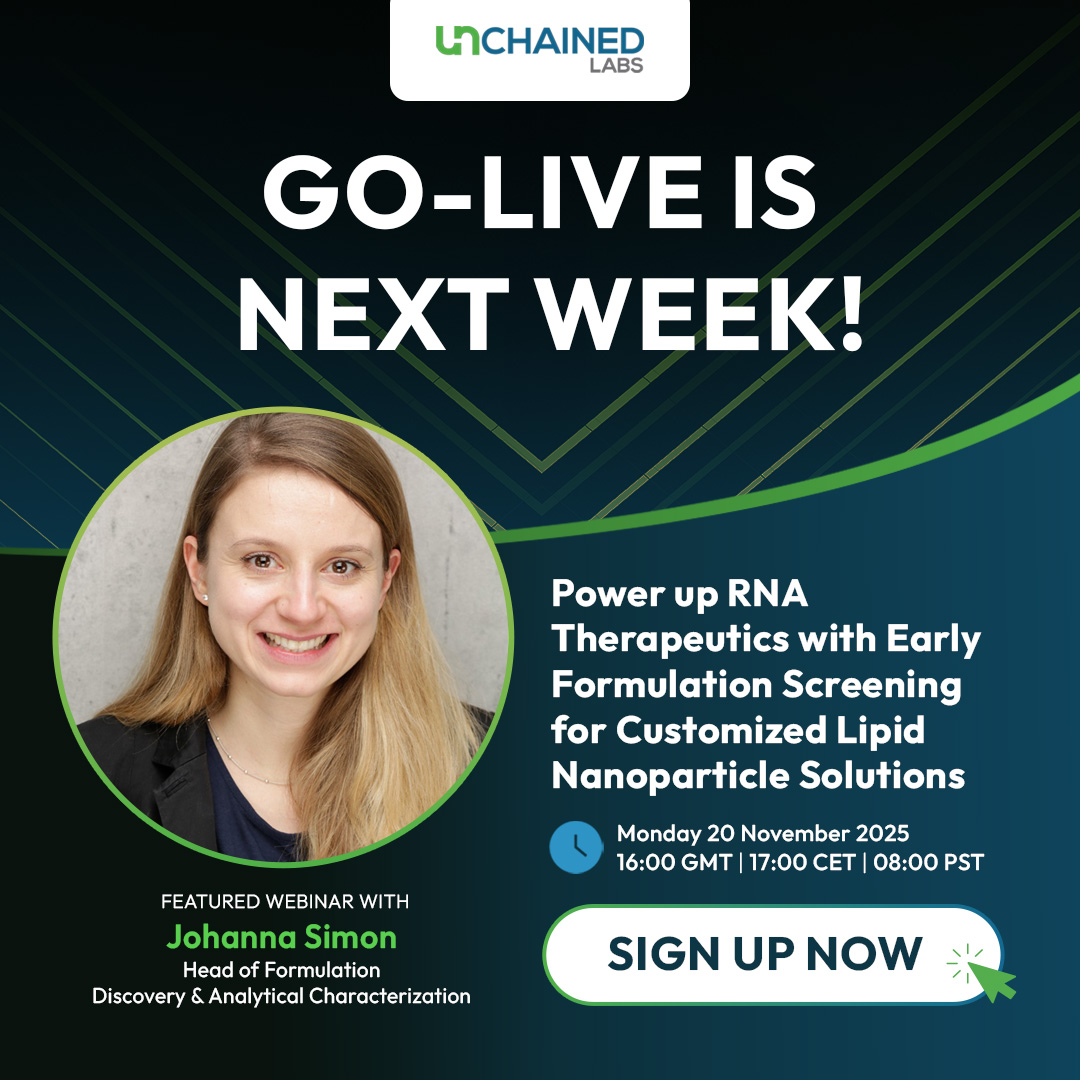 OGDiscoveryDev's tweet image. 𝗝𝘂𝘀𝘁 𝟭 𝘄𝗲𝗲𝗸 𝘁𝗼 𝗴𝗼!

🕓 16:00 GMT | 17:00 CEST | 8:00 PDT
📍 Virtual Zoom Session
🎙 Featuring Johanna Simon from Merck

Register now: hubs.la/Q03SYN300

#drugdiscovery #formulation #drugformulation #drugdevelopment #drugdelivery #DiscoveryDevelopment25