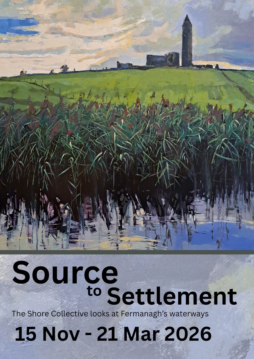 ECMFCM's tweet image. 🎨 Source to Settlement
📅 15 Nov 2025 – 21 Mar 2026

Step into a world where art meets heritage! A stunning visual journey through the Fermanagh Lakelands and the Lough Erne Pilgrim Way

enniskillencastle.co.uk/event/source-t…

#fermanaghlakelands #loughernepilgrimway