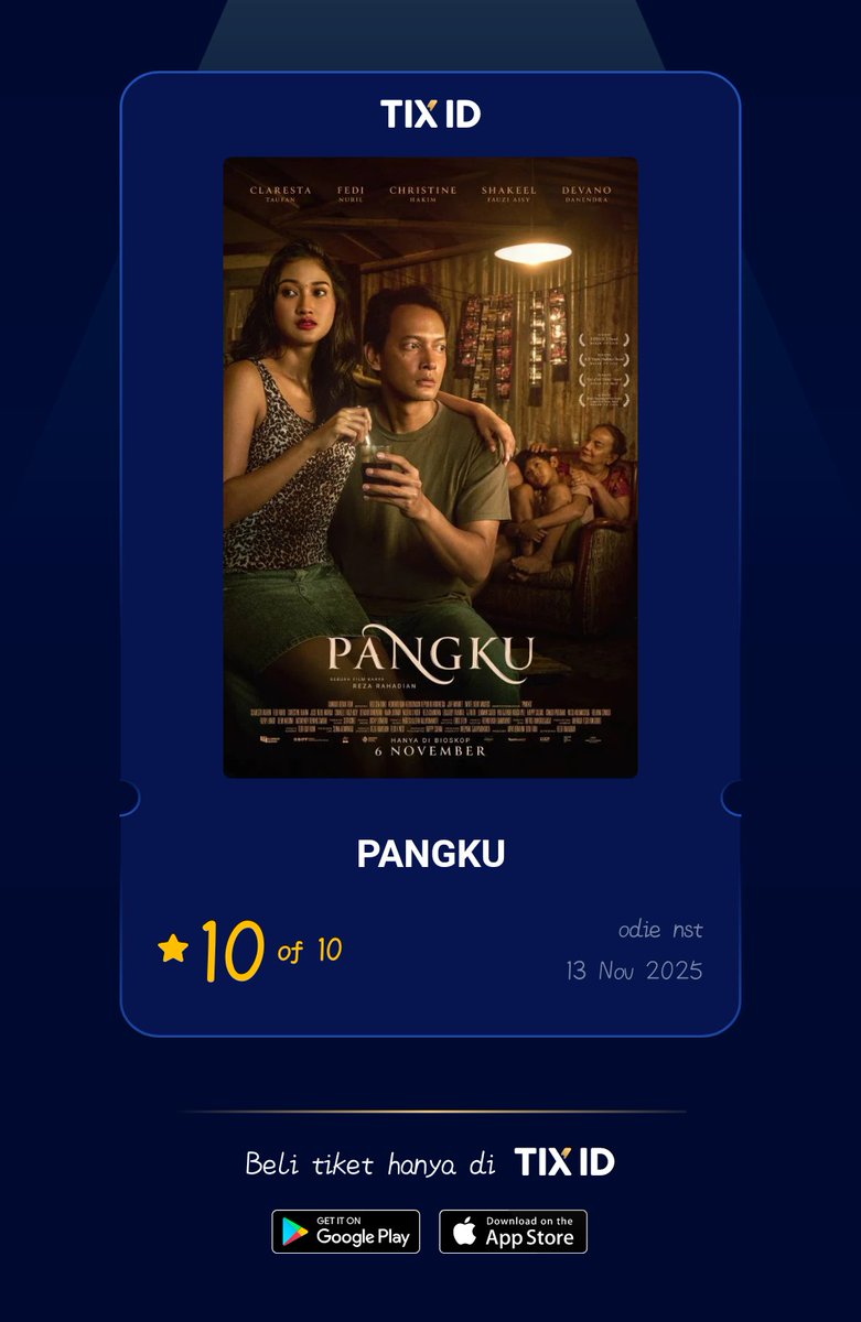 odynst's tweet image. ada sesak dada yg ga bs terucap🥹🤗 #filmPangku 
sukses bwt bg reza rahardian👍🏻
@filmpangku @gambargerakfilm
