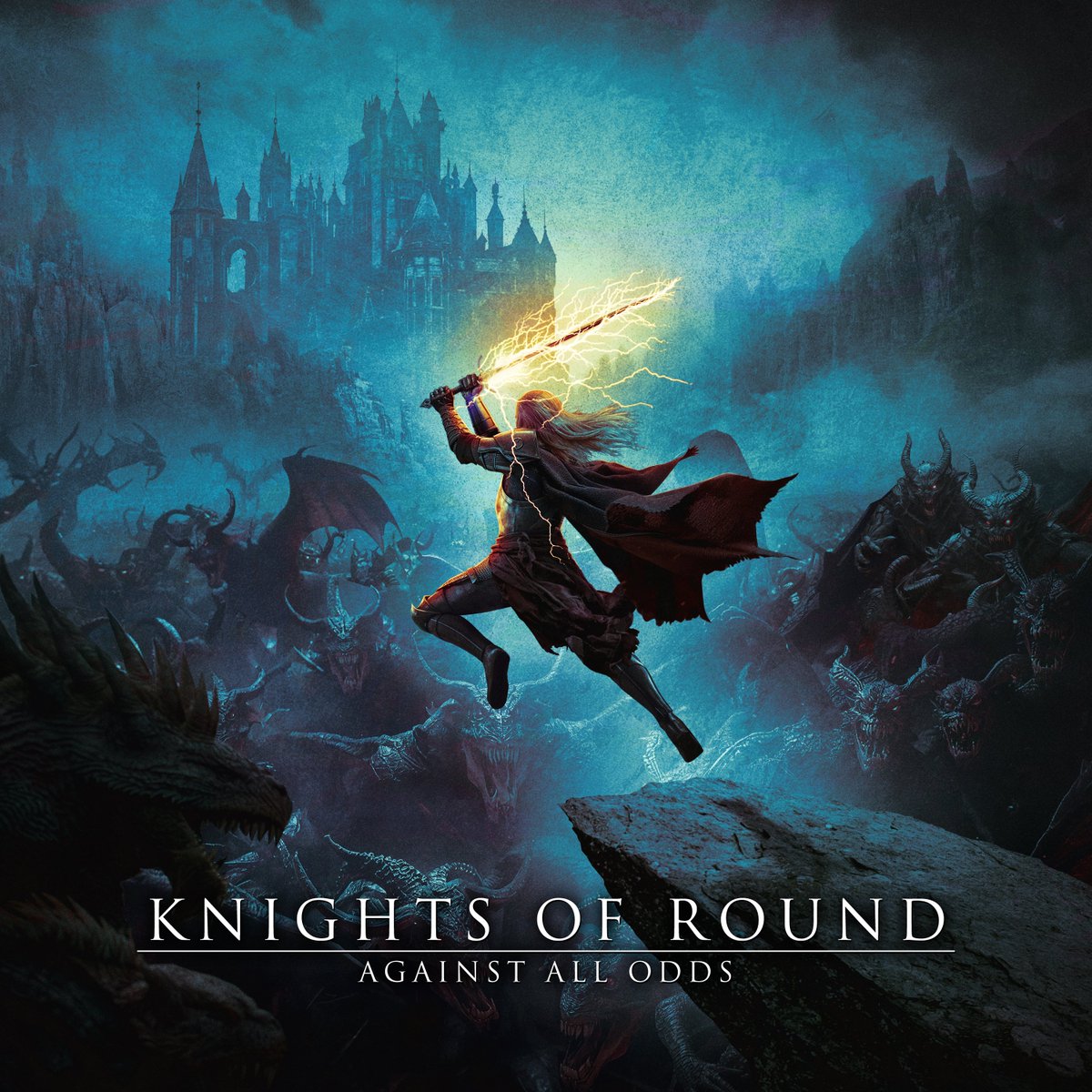 YKNIGHTSOFROUND's tweet photo. 【New Release】KNIGHTS OF ROUND 6thアルバム『AGAINST ALL ODDS』2026年1月21日(水)リリース決定です。
早く皆さんに聴いていただきたいです。
6年の沈黙を経て、あらゆる試練を乗り越えた勇者が再び立ち上がる！ https://t.co/3Z5kr123lI