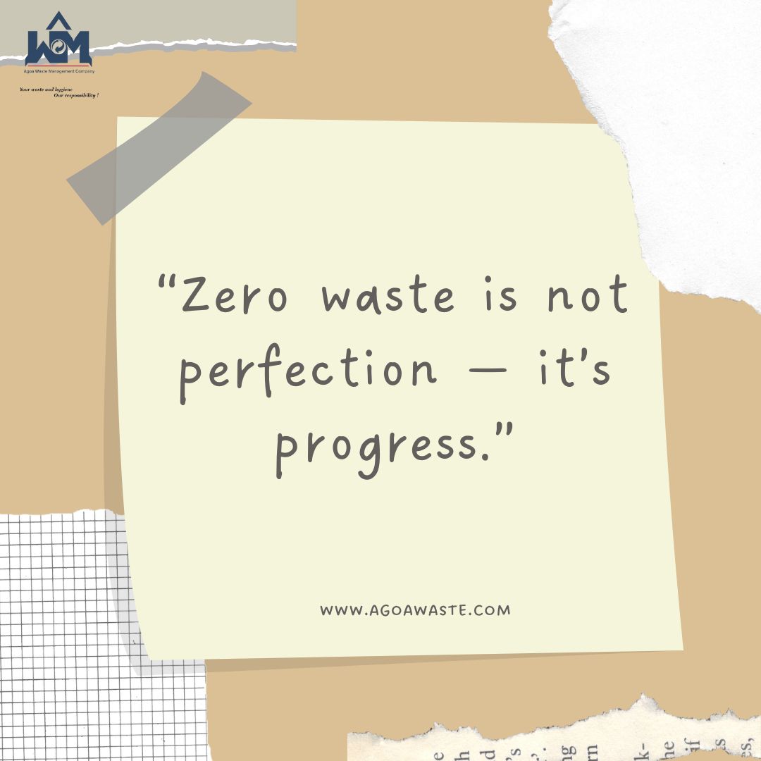 AgoaWaste's tweet image. 🌱 Zero waste is not perfection — it’s progress.
Every small step counts toward a greener tomorrow. 💚
#ZeroWaste #ProgressNotPerfection #SustainableLiving