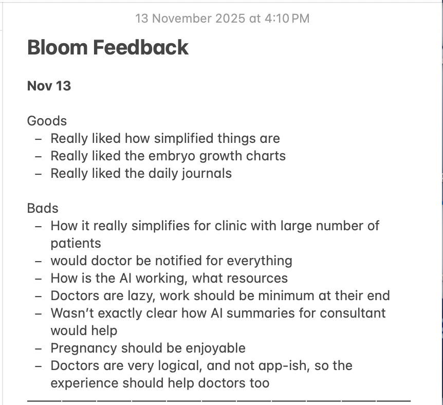 salmanemustafa's tweet photo. Day 16: Update 3

Just got from my first call, so glad I messaged her, so glad she came, and gave such valuable feedback.

Personal takeaways:
Make sure these things get fixed and clearly communicated
